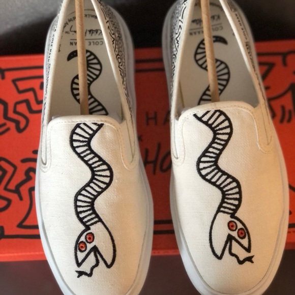 Cole Haan x Keith Haring Grandpro Rally Slip-On Sneakers - Picture 2 of 10